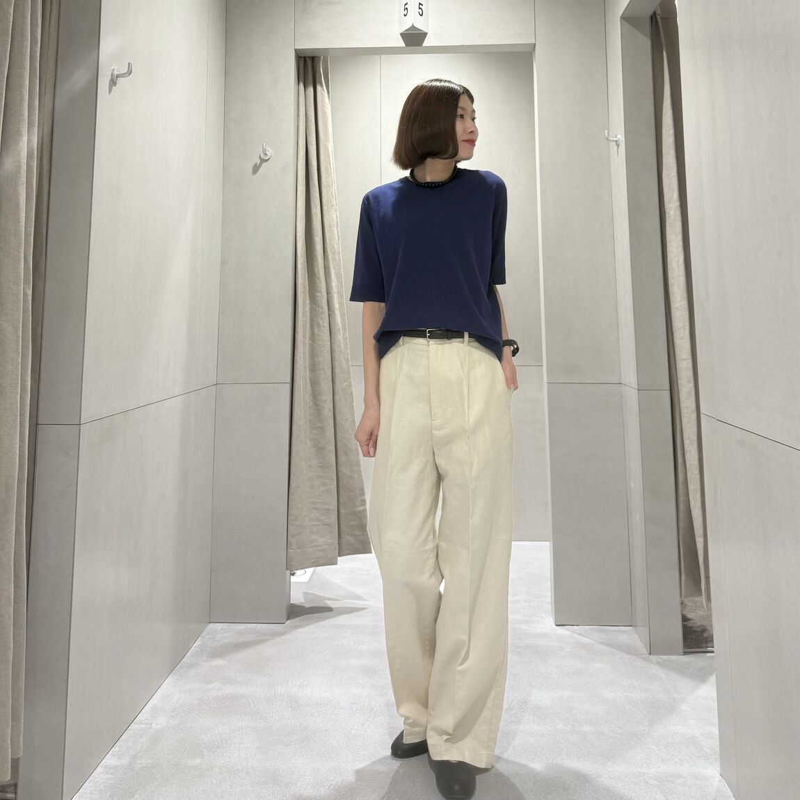 ソラリアプラザ】スタッフスナップ 身長160㎝｜ 無印良品